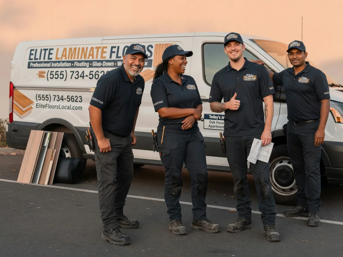 Laminate flooring installation company in Marion, LA